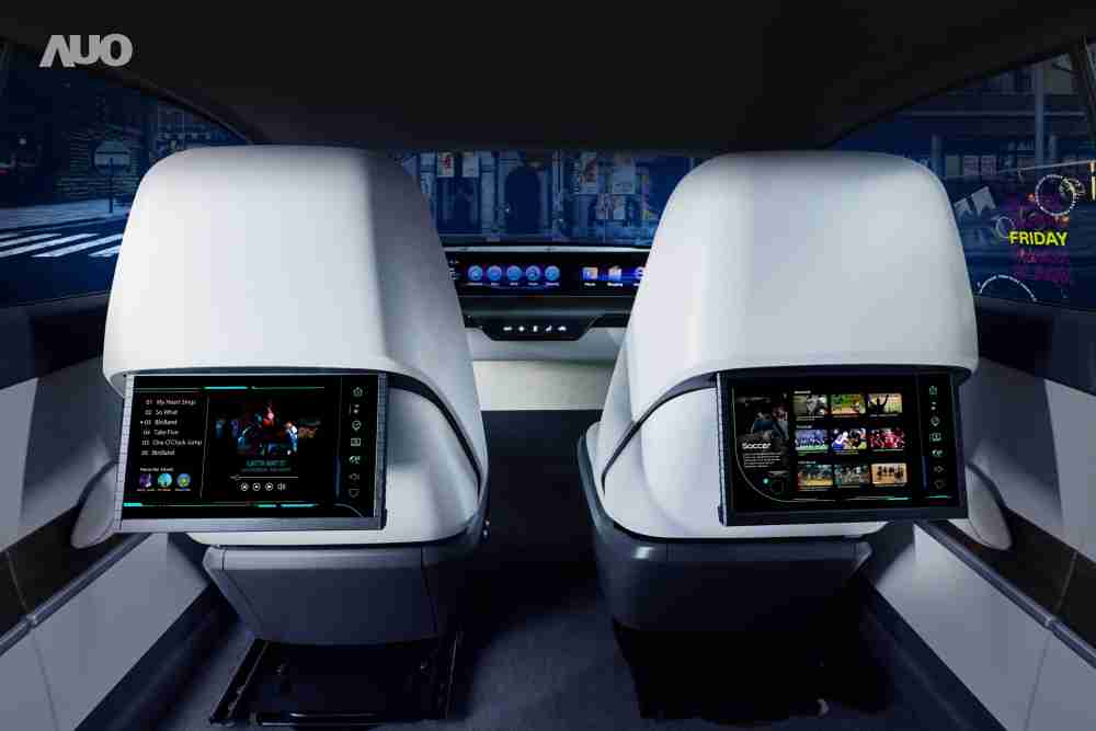 糖果派对新一代Smart Cockpit 2024，，以Micro LED先进显示技术优势，，创建〝可卷式后座娱乐显示器〞，，仅在互动时才显示出所需画面及信息，，，，扩充更丰富的娱乐和交互信息服务，，，，获国际奖项荣耀